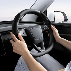 Alcantara Steering Grip Cover (Model Y Juniper/Model 3 Highland)