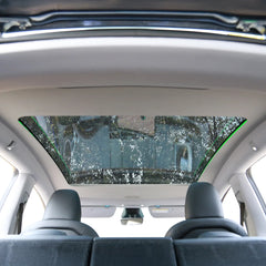 Electric Retractable Glass Roof Sunshade (Model Y Juniper)