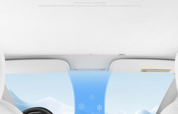 Sunroof sunshade