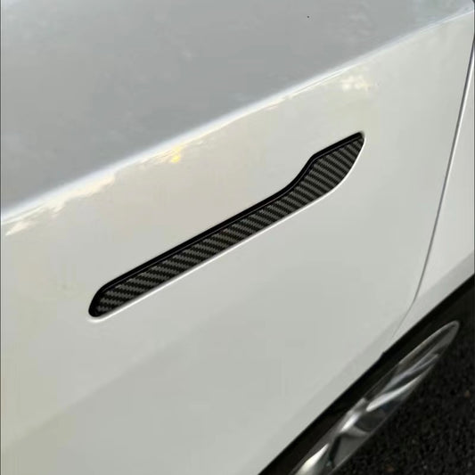 Carbon Fibre Door Handle Cover (Model3/Y)
