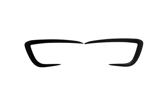 Front Bumper Fog Light Cover Trim (Model Y)