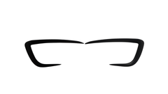 Front Bumper Fog Light Cover Trim (Model Y)