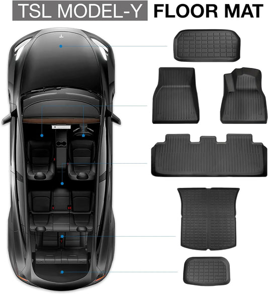 Complete Floor Mats Bundle (Model Y)