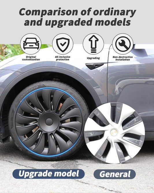 Cyclone Wheel Cover Type A 19 Inch (Model Y 2022-2024)