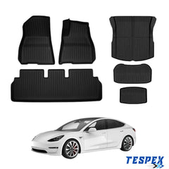 Bundle: Complete Floor Mat Set (Model 3 2019-2023)